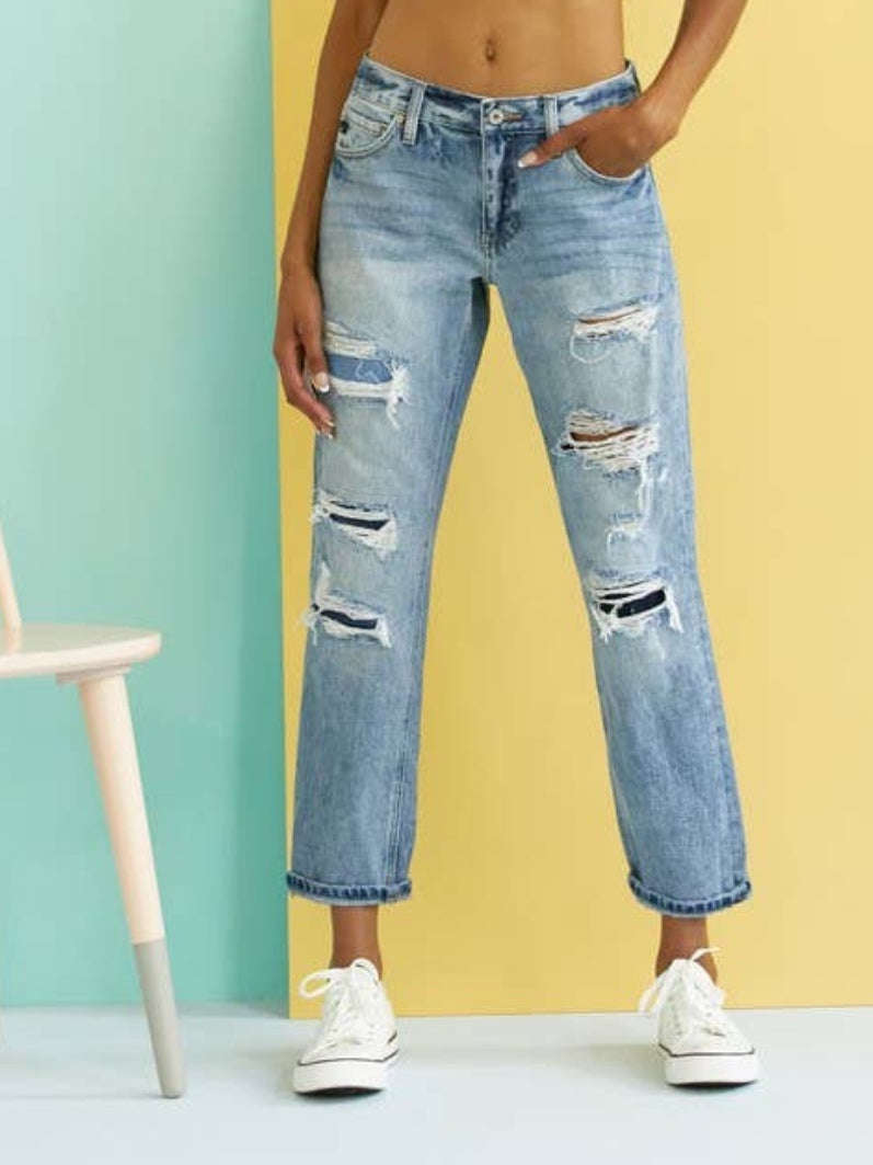Nicola Boyfriend Jeans by Kancan Nicola Boyfriend Jeans by Kancan