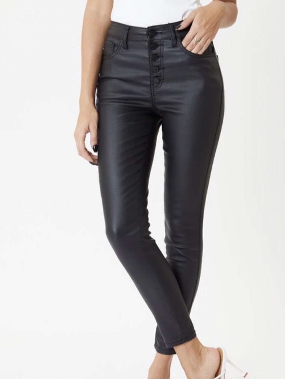 Kancan Leather Skinny Jean Kancan Leather Skinny Jean