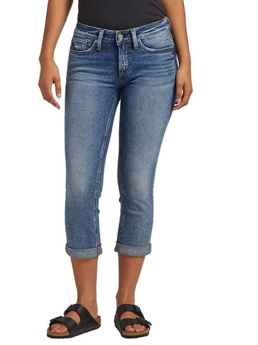 Britt Capri by Silver Jeans Britt Capri by Silver Jeans