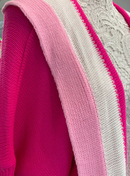 Ella Color Block Cardigan