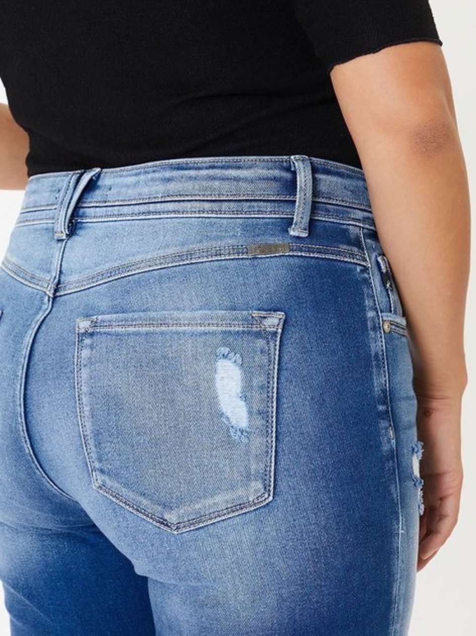 Kancan Straight Leg Jeans Kancan Straight Leg Jeans