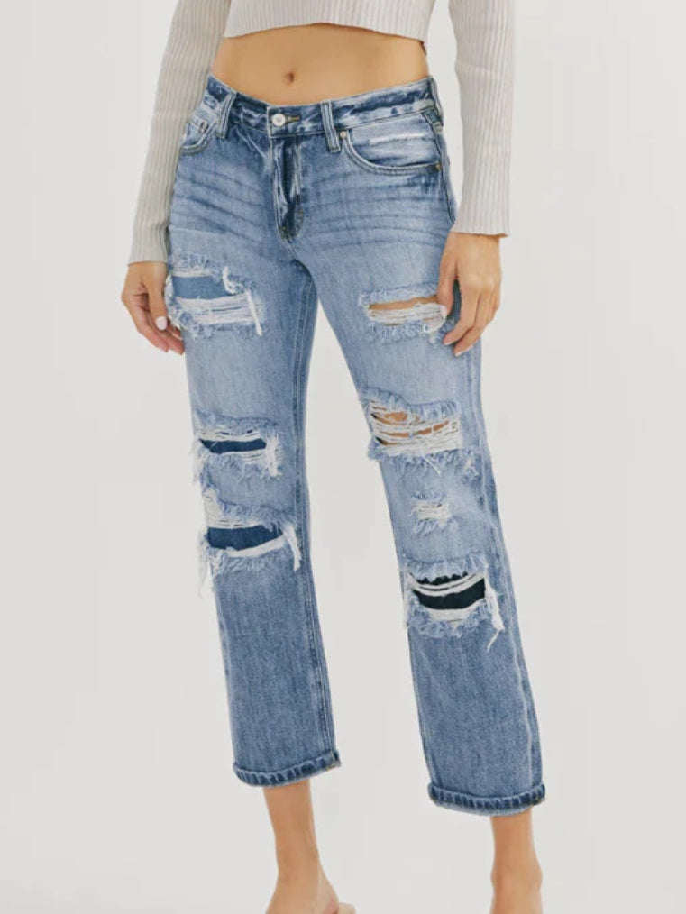 Nicola Boyfriend Jeans by Kancan Nicola Boyfriend Jeans by Kancan