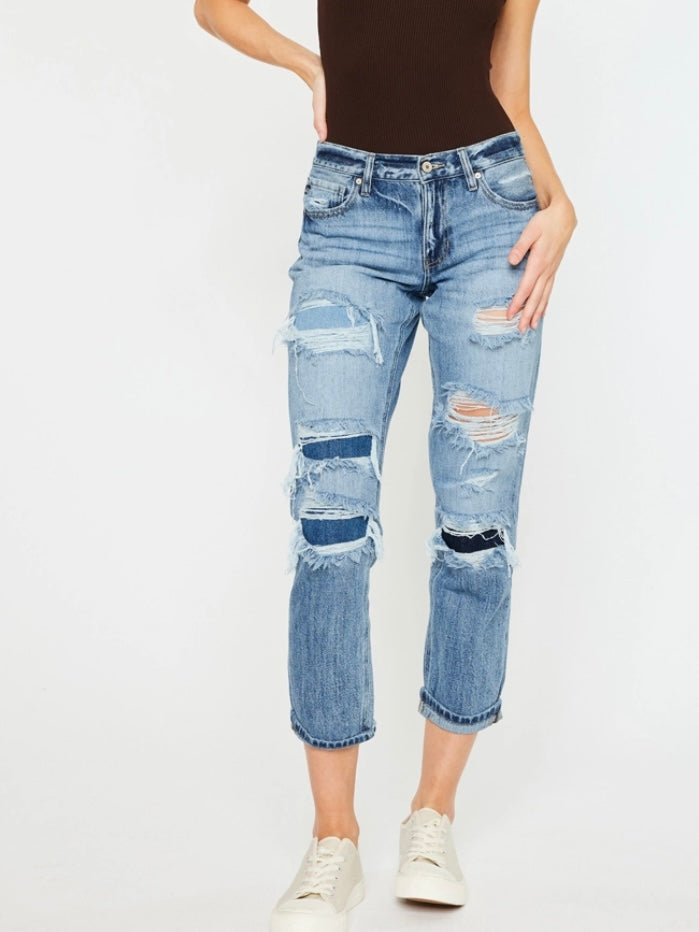 Nicola Boyfriend Jeans by Kancan Nicola Boyfriend Jeans by Kancan