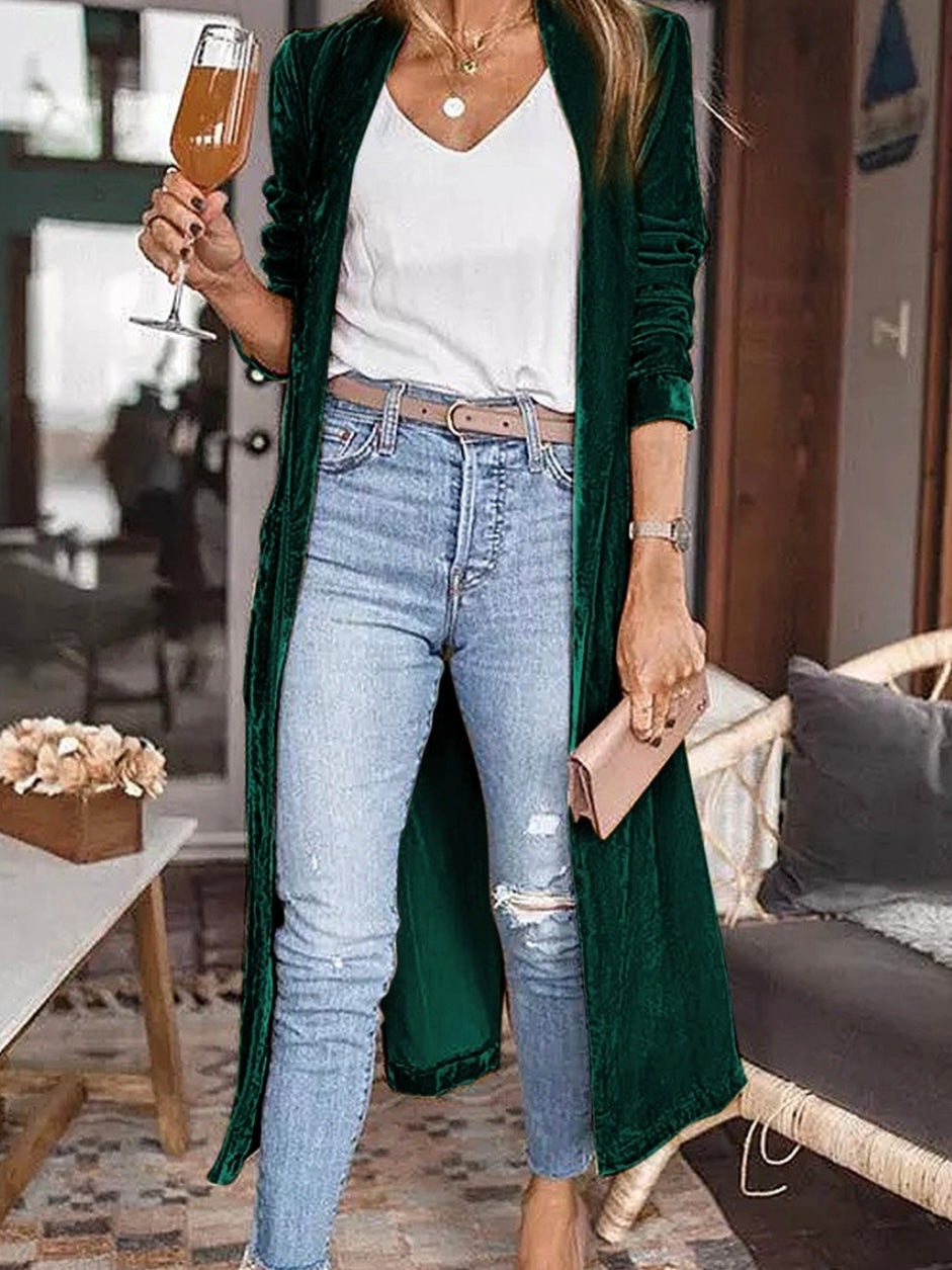 Velvet Vibe Long Duster Velvet Vibe Long Duster