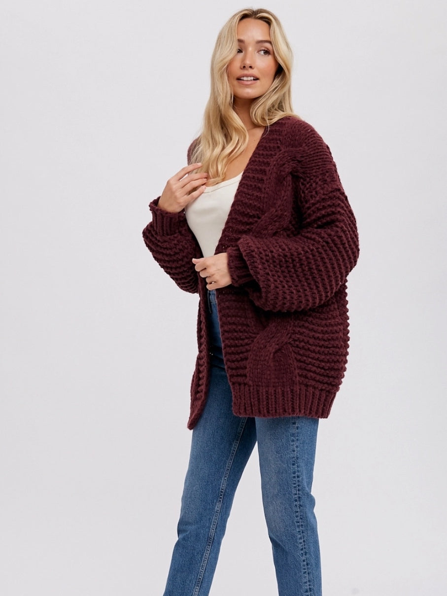 Chunky Cable Cardigan Chunky Cable Cardigan
