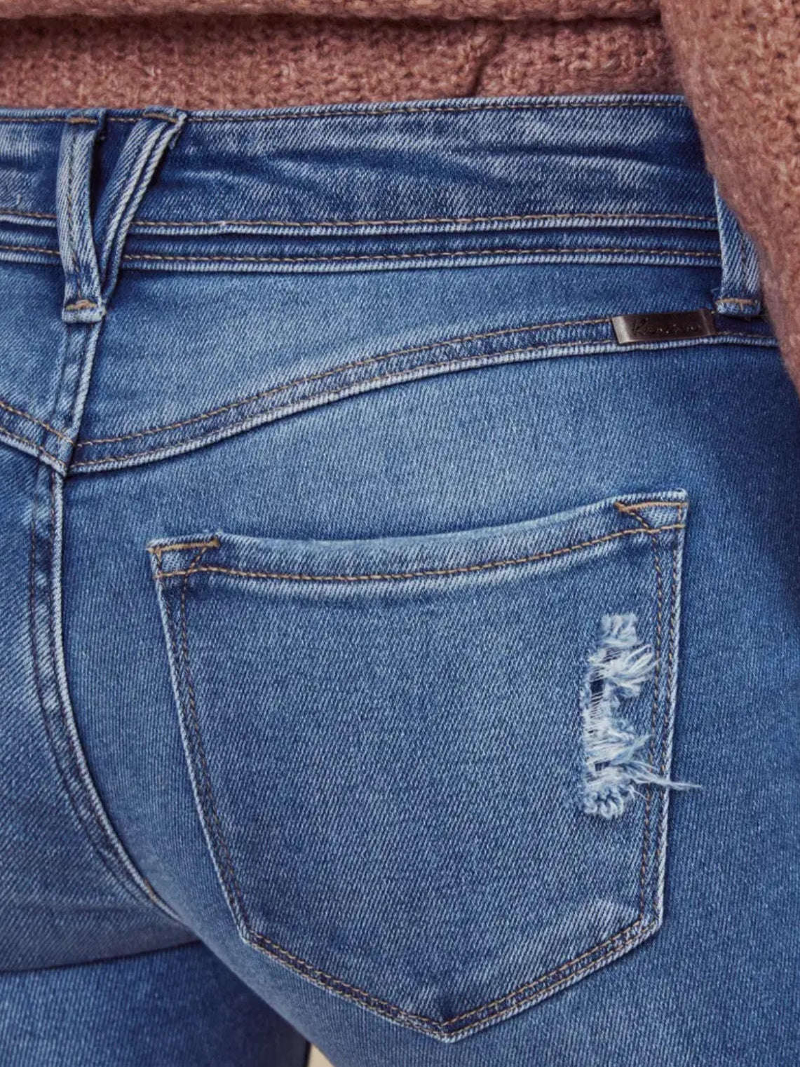 Kancan Straight Leg Jeans Kancan Straight Leg Jeans