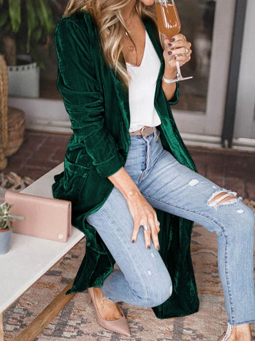 Velvet Vibe Long Duster Velvet Vibe Long Duster