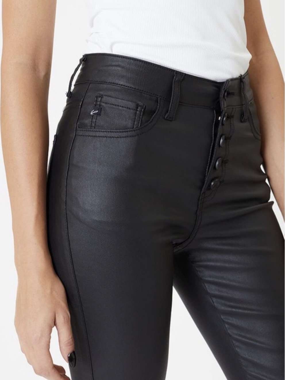 Kancan Leather Skinny Jean Kancan Leather Skinny Jean