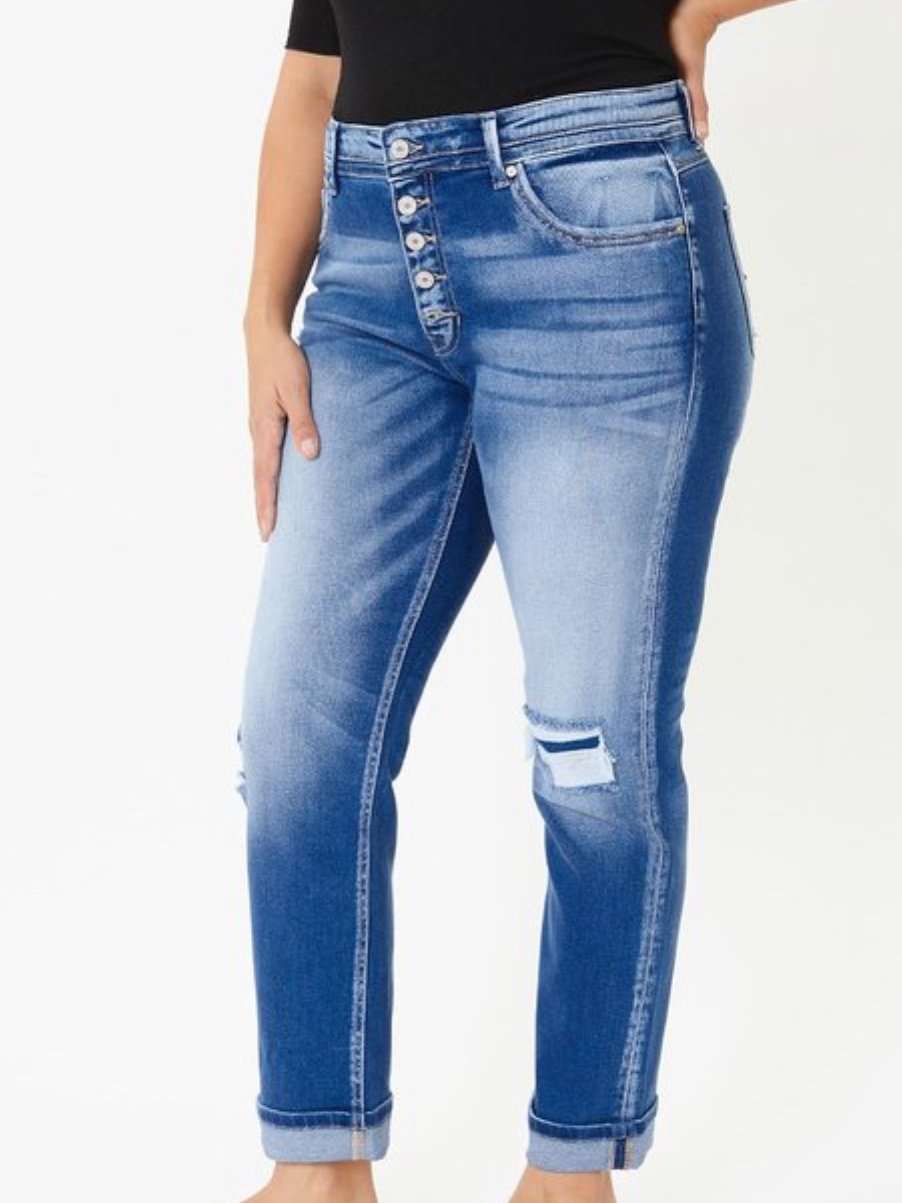 Kancan Straight Leg Jeans Kancan Straight Leg Jeans