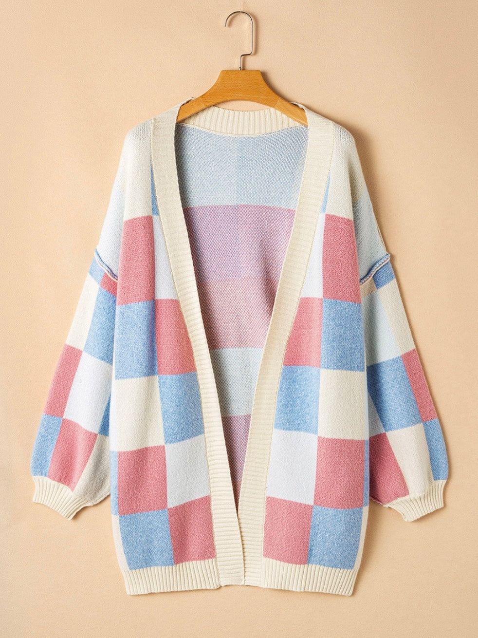 Checkered Cardigan Checkered Cardigan