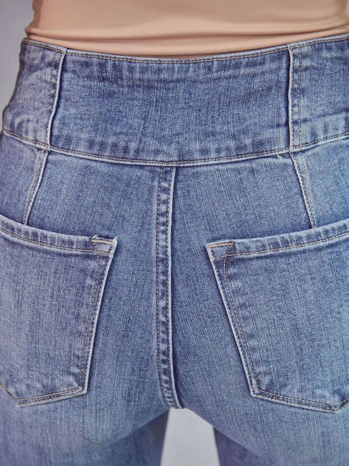 Miranda Triple Button Kancan Jeans Miranda Triple Button Kancan Jeans