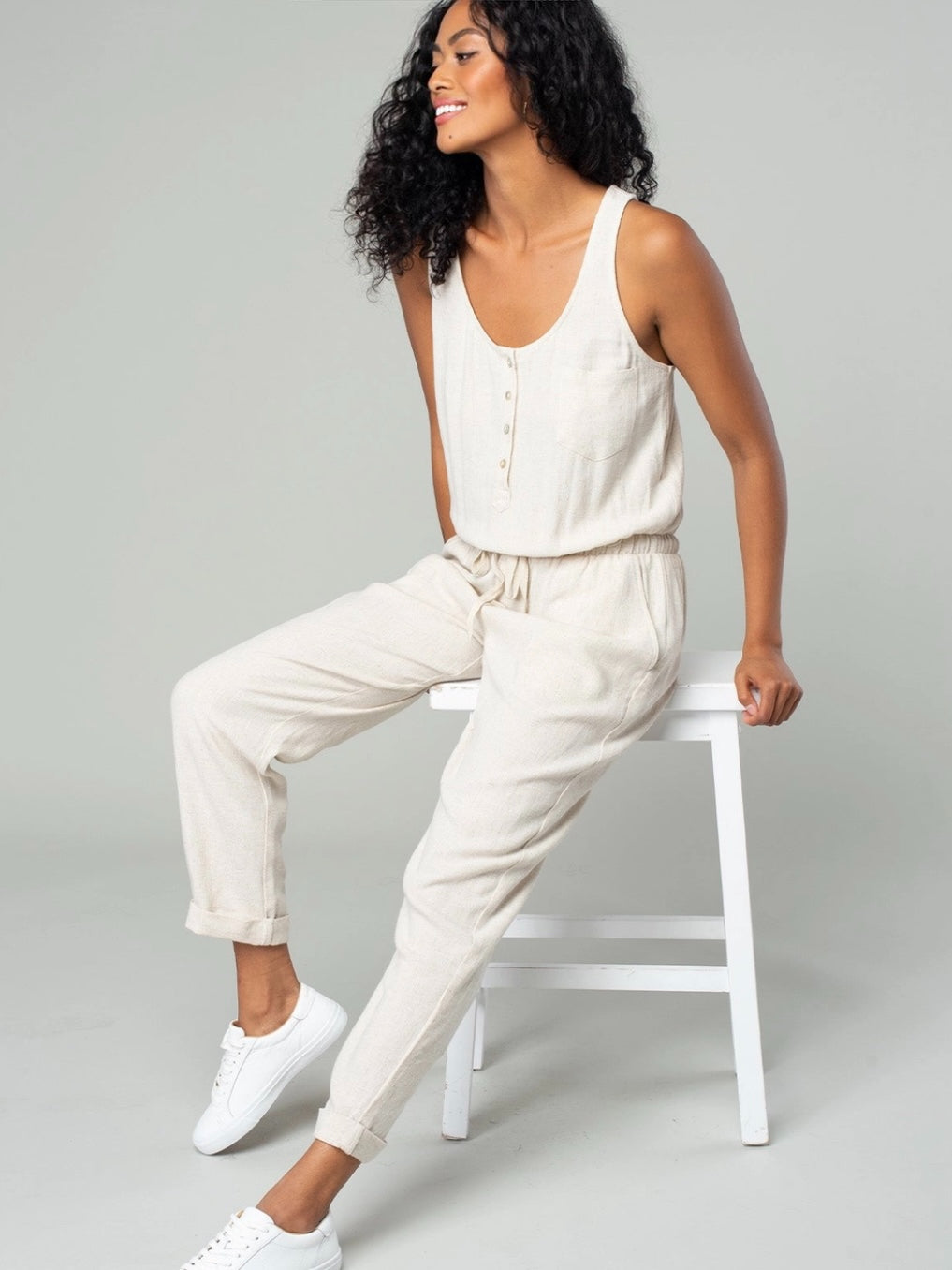 Linen Everyday Jumpsuit
