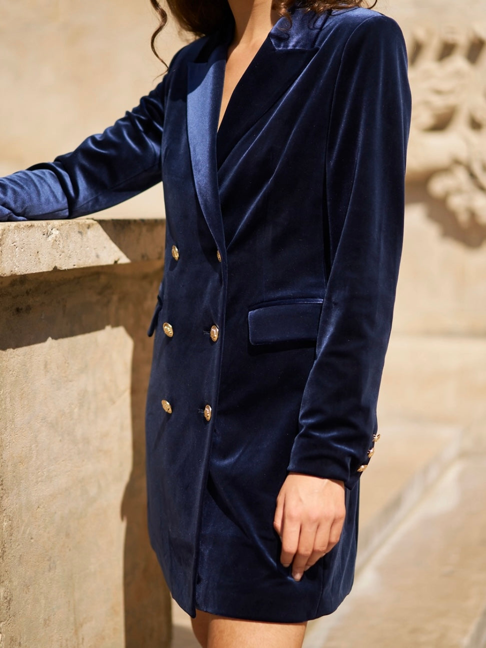 Velvet Blazer Dress Jacket Velvet Blazer Dress Jacket