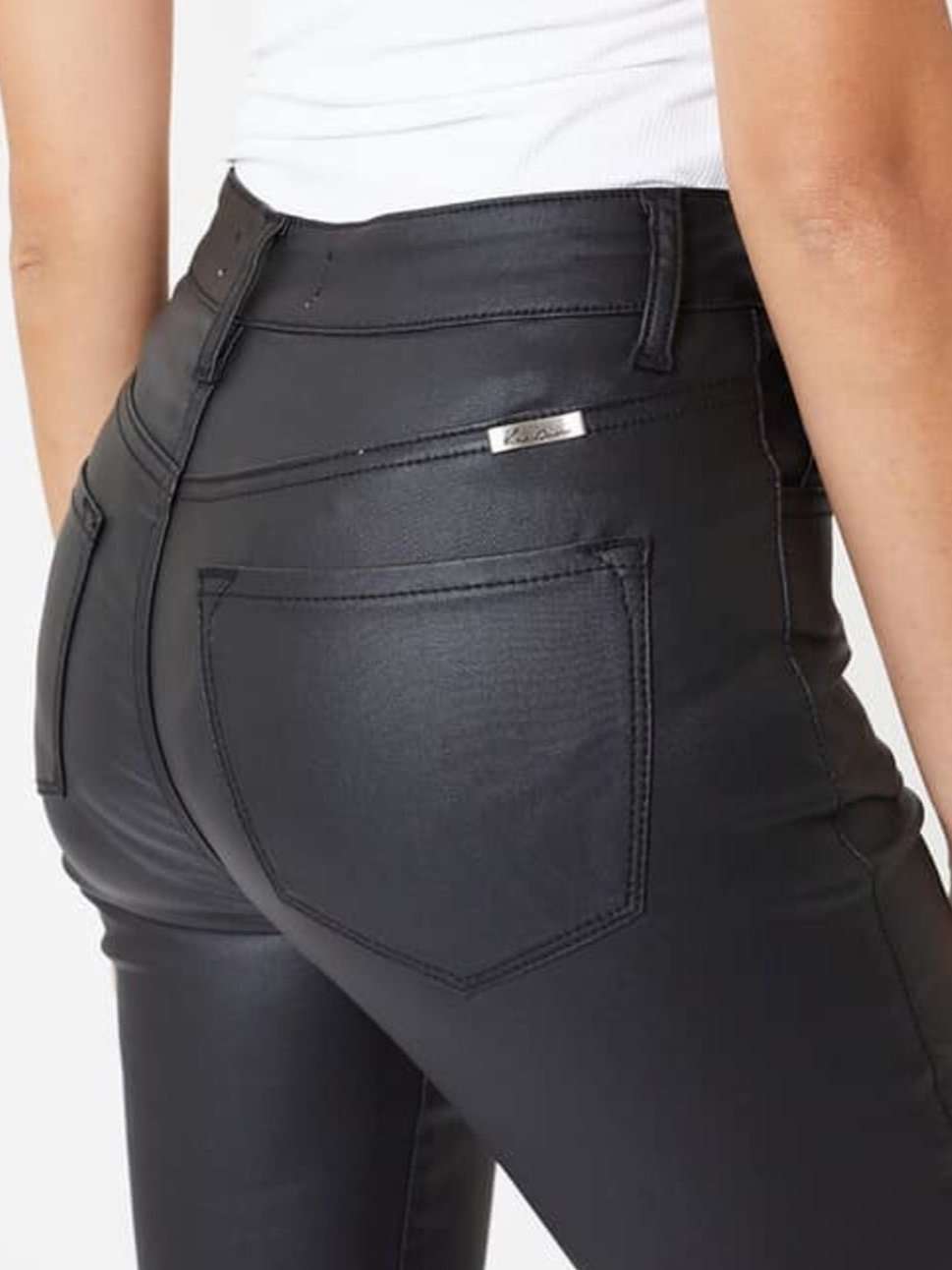 Kancan Leather Skinny Jean Kancan Leather Skinny Jean