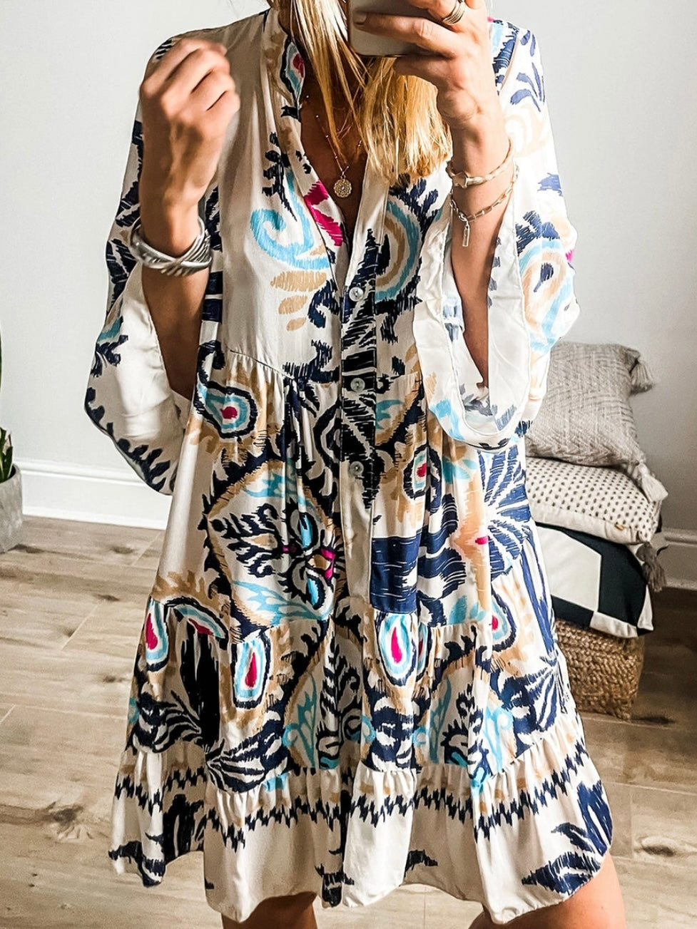 Boho Destination Tunic Dress Boho Destination Tunic Dress