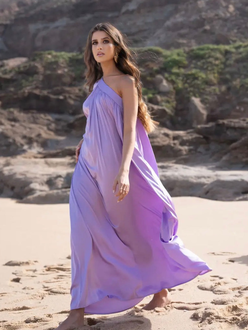 Lilac Fields Asymmetrical Dress Lilac Fields Asymmetrical Dress