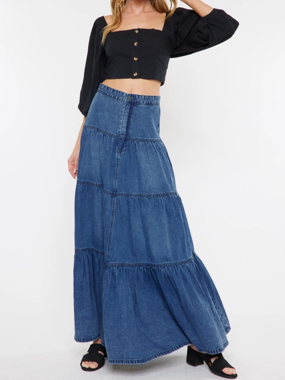 Arizona Denim Maxi Skirt Arizona Denim Maxi Skirt