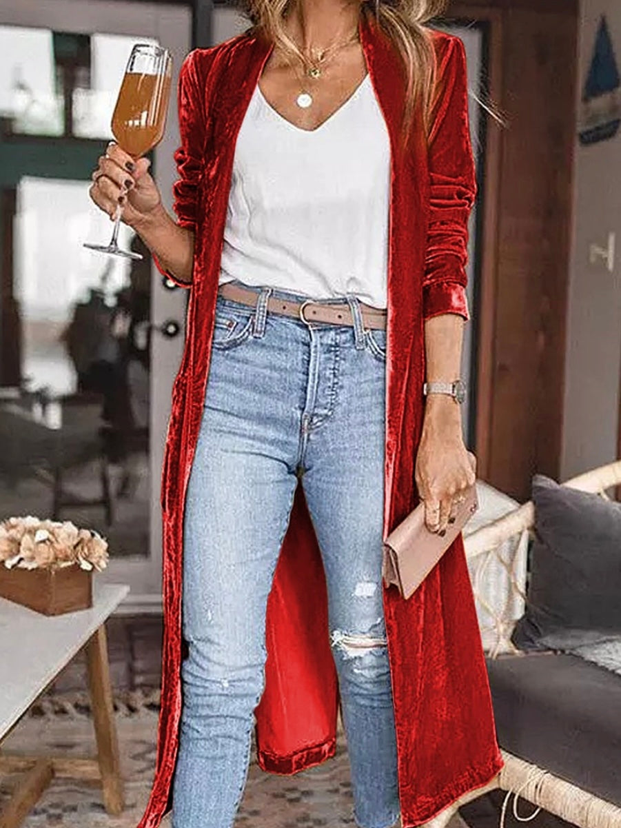 Velvet Vibe Long Duster Velvet Vibe Long Duster