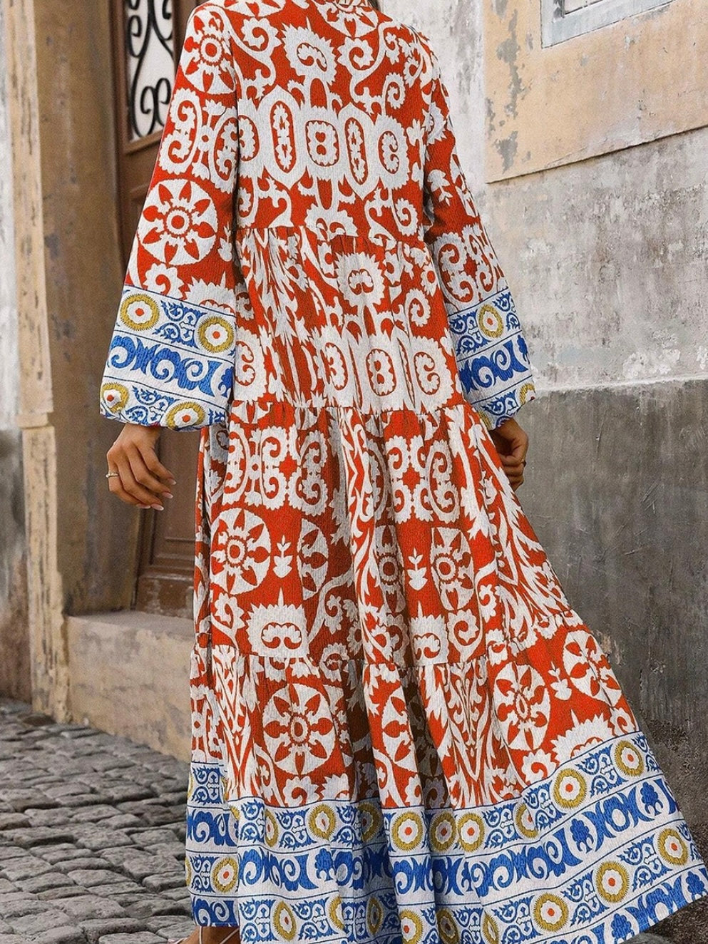 Spanish Boho Maxi Dress