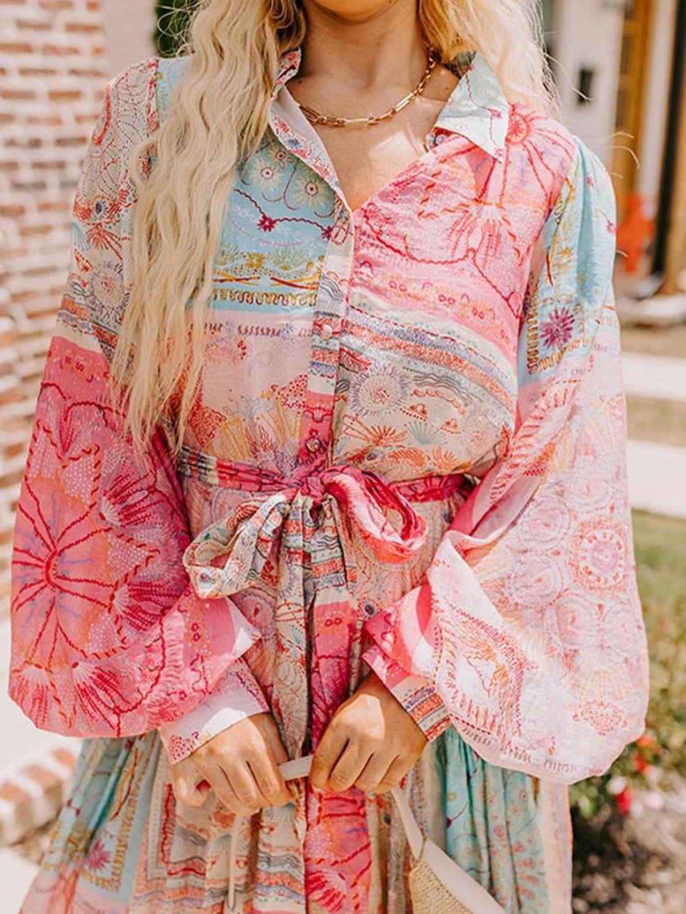 Boho Patches Dress Boho Patches Dress