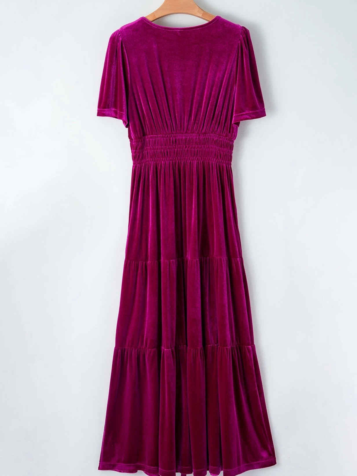 My Magenta Velvet Dress My Magenta Velvet Dress