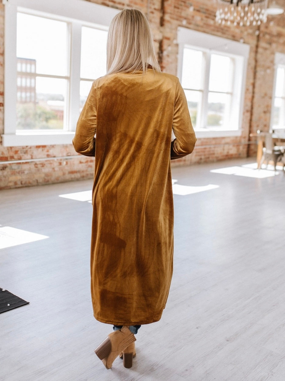 Velvet Vibe Long Duster Velvet Vibe Long Duster