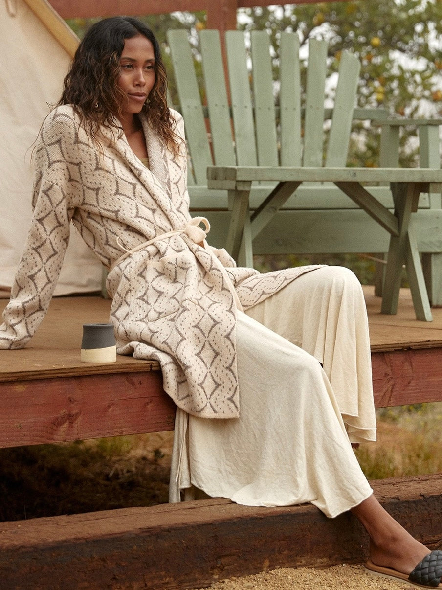 Diamond Jacquard Cardigan Diamond Jacquard Cardigan