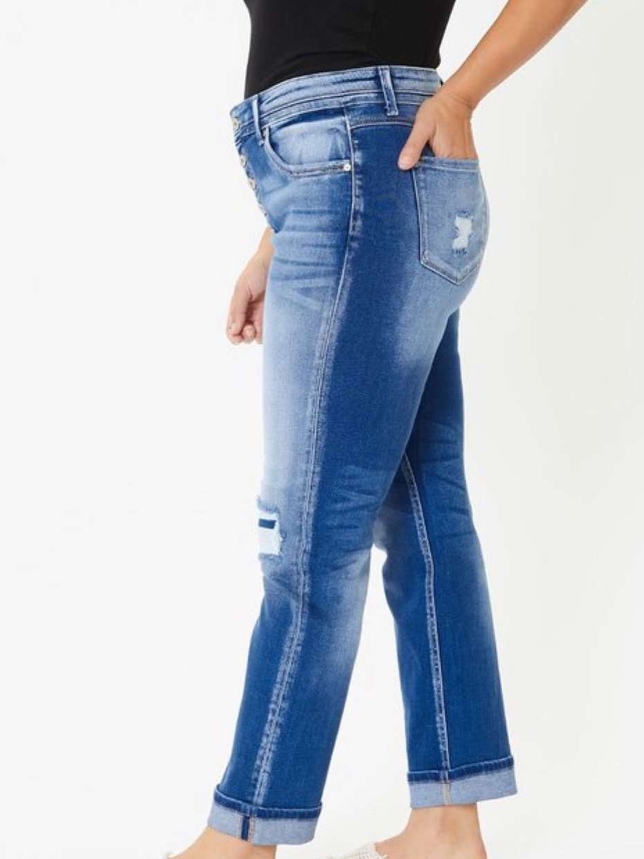 Kancan Straight Leg Jeans Kancan Straight Leg Jeans