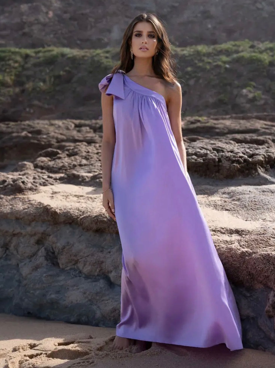 Lilac Fields Asymmetrical Dress Lilac Fields Asymmetrical Dress
