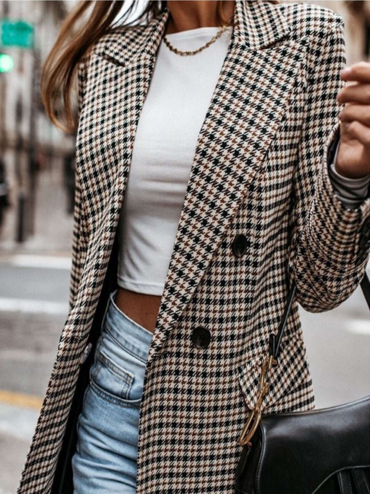 Viv Plaid Blazer Viv Plaid Blazer