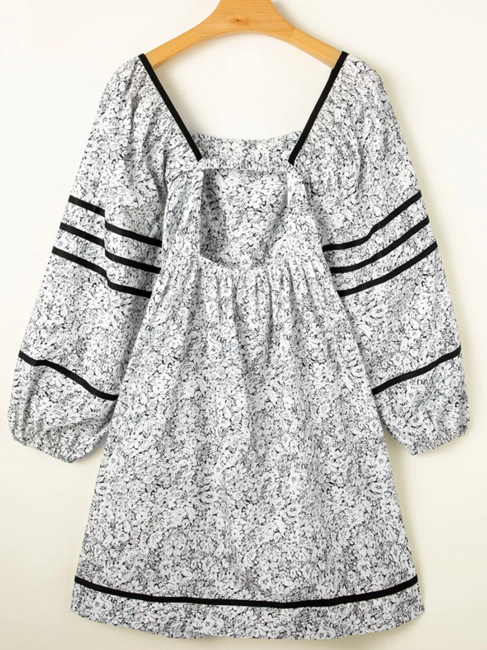 Midnight Bloom Open Back Dress Midnight Bloom Open Back Dress