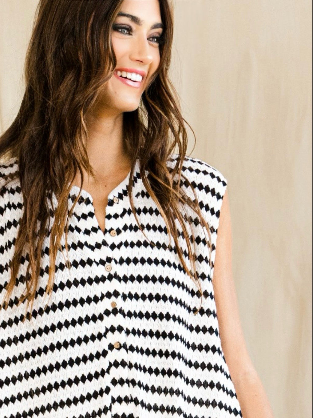 So Stripe Jumpsuit
