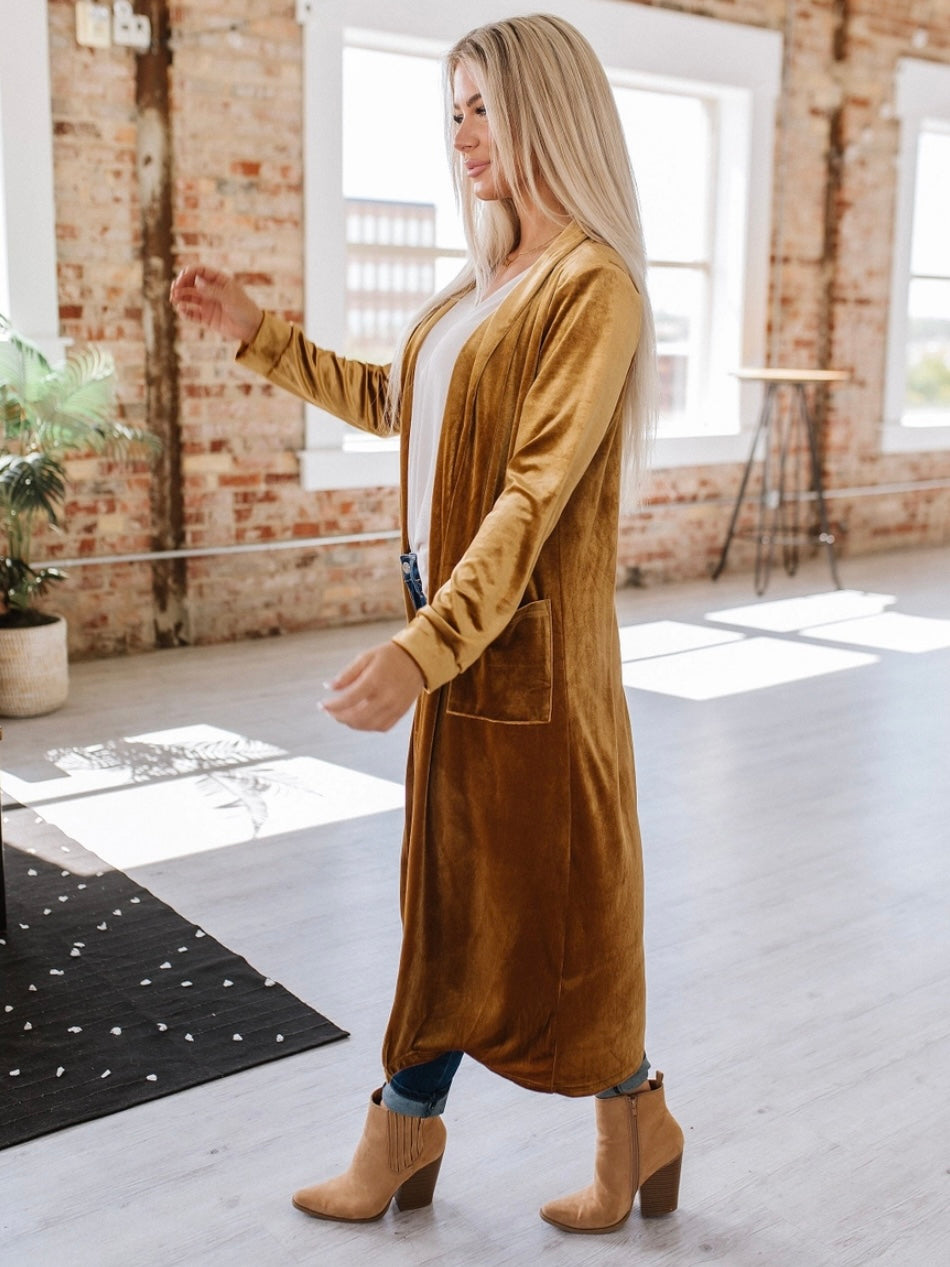 Velvet Vibe Long Duster Velvet Vibe Long Duster