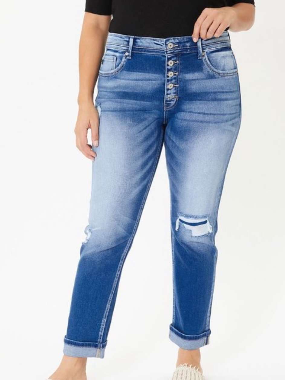 Kancan Straight Leg Jeans Kancan Straight Leg Jeans