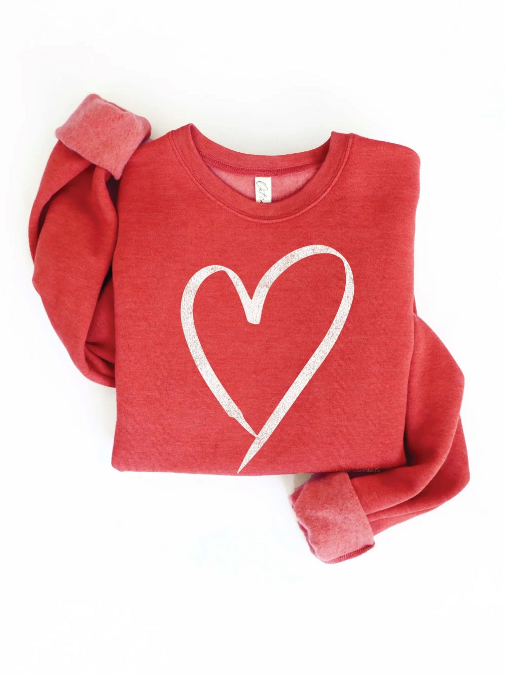 Red Heart Sweatshirt Red Heart Sweatshirt