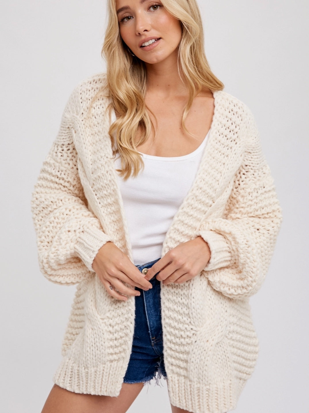 Chunky Cable Cardigan Chunky Cable Cardigan